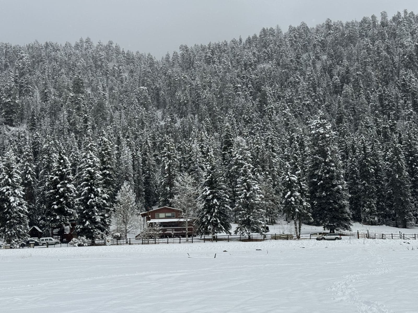 Lodge Exterior Winter