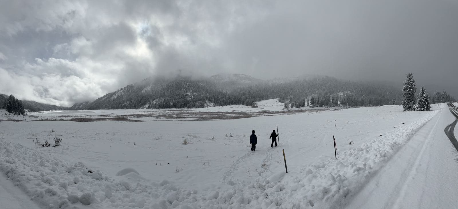 Winter Valley Panorama