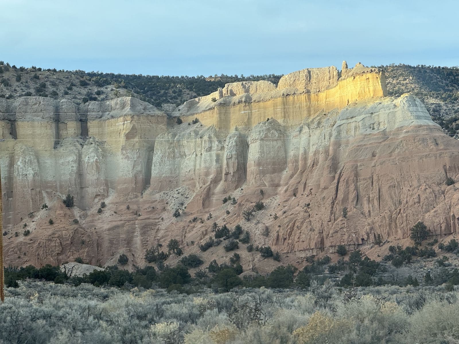 Nature Cliffs Golden Light
