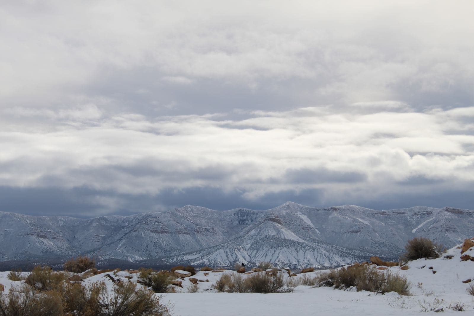 Nature Mountain Vista Winter